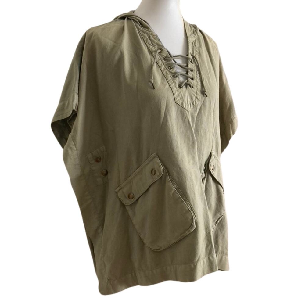 OBEY Propaganda Poncho, Cotton XXS Vintage y2k